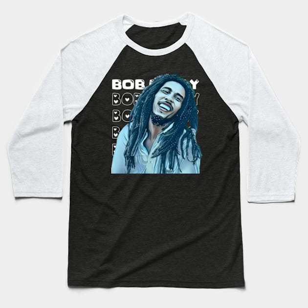 Bob marley Baseball T-Shirt by TshirtMA